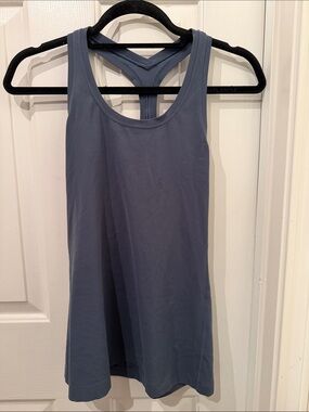 lululemon athletica Slate-Blue Racerback Tank